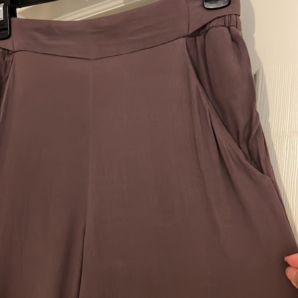 Aritzia Wilfred Faun Wide-Leg Pants Size XS